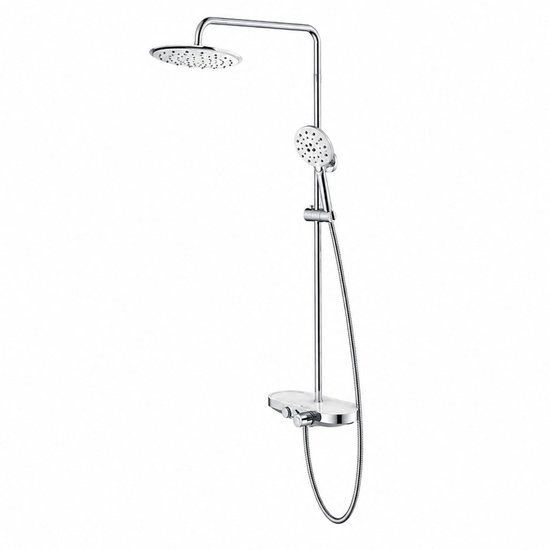 SANIMAR Victoria Premium Thermostaatkraan Regendouche - Rond - Chroom