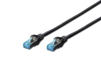 Digitus câble réseau 2m Cat5e SF/UTP (S-FTP) Noir