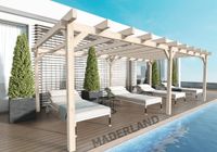 Pergola En Bois Marsella 600 X 400 Cm