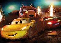 Komar Fotobehang Disney - Cars - Dirt Track