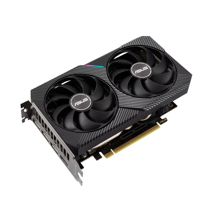 ASUS Dual GeForce RTX 3050 OC Edition 8GB GDDR6 Graphics Card