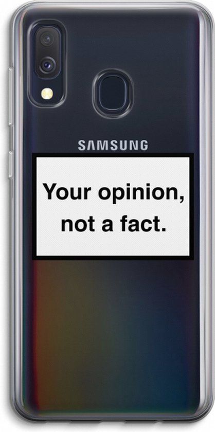 Case Company® - Samsung Galaxy A40 Case - Your opinion - Soft Cover