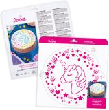 Decora Stencil - Unicorn Ø 25cm