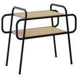 vidaXL Salontafel Sonoma Eiken 60 x 30 x 51 cm Bewerkt hout