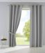 Set Gardinenbox Palermo Set van 2 gordijnen, ondoorzichtig, mat, lichtdoorlatend, met oogjes en gordijnhouders, decoratief gordijn HxB 145 x 140 cm, grijs