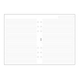 Filofax A5 gelinieerd wit papier (B343008)