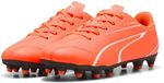 Puma Vitoria FG/AG Voetbalschoenen Rood/Zwart