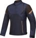 Ixon Striker Retro Zwart Marineblauw Bruin Waterdichte Textiele Motorjas - Jas