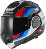 LS2 FF906 Advant Sport Glossy Zwart Blauw Rood Systeemhelm - Helm