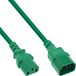 InLine 16504G C13 C14 stroomkabel Groen 1,5 m