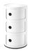Kartell Componibile, Plastic Modern, Wit 32 X 58.5 X 32 Cm