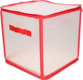 Boîte de rangement de Noël sans marque - Multi - Plastique - Carré - 31 x 31 x 31 cm