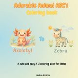 Adorable Animal ABC’s: Coloring book