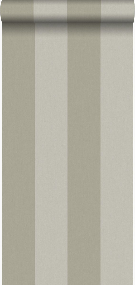 Origin Wallcoverings behang strepen lichtbruin - 347014 - 53 cm x 10,05 m