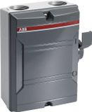 ABB Werkschakelaar 4P 40A Donkergrijs Metaal IP65