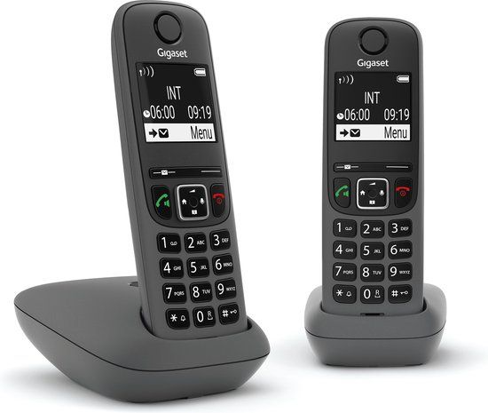 Gigaset Allrounder Duo DECT Draadloze Telefoon - Antraciet