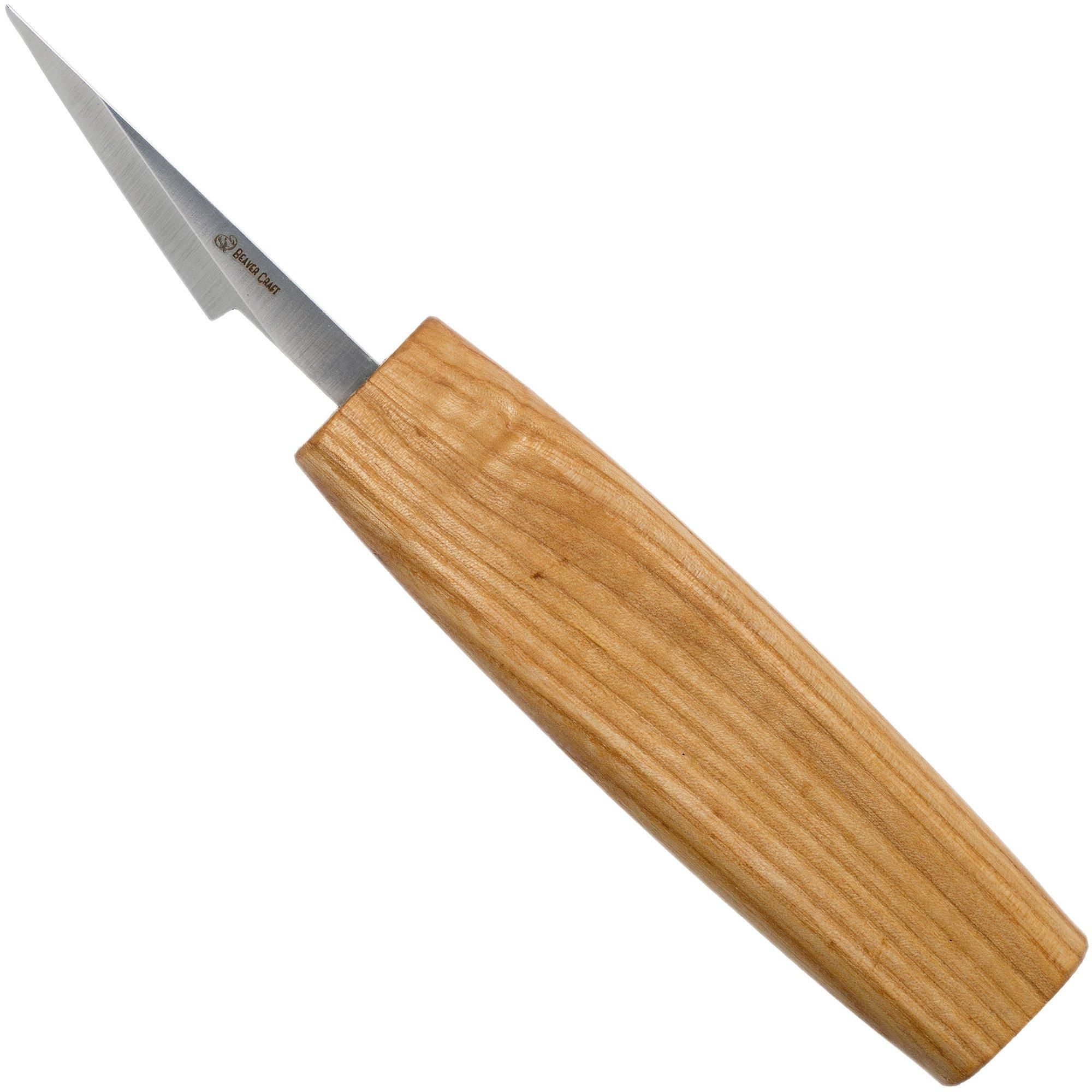 BeaverCraft Small Detail Wood Carving Knife C7 - Houtsnijmes