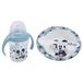 Stor Disney Mickey Mouse-cadeauset voor kinderen, BPA-vrij, met fles, kom en lepel, wasbaar en herbruikbaar