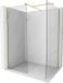 Mexen Kioto paroi de douche Walk-in 120 x 70 cm, transparent, or