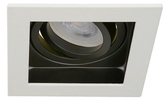 RTM Lighting LED Inbouwspot - Vierkant - Wit - Dimbaar - Koel Wit - 4.9W - GU10