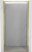 Mexen Exo porte de douche battante 70 cm, transparent, or