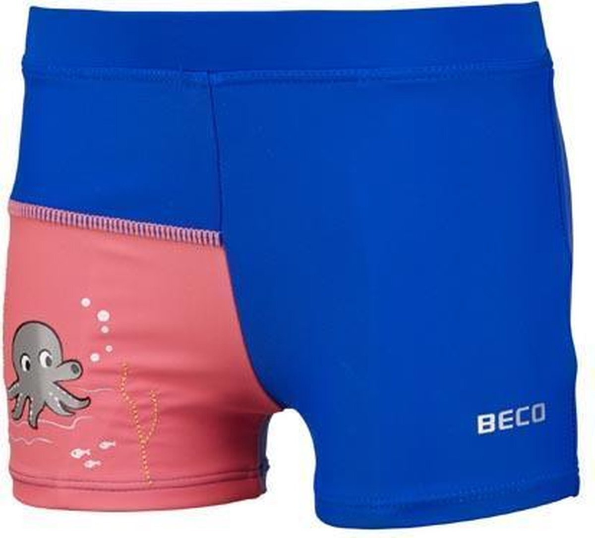 Beco zwemboxer inktvis jongens polyamide blauw/roze