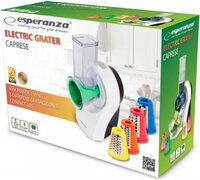 Esperanza Caprese Elektrische Rasp - Wit - 150W - Met 5 Opzetstukken