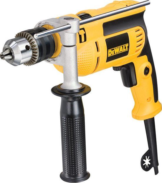 DeWALT DWD024S - Hammer drill - 650 W - keyless chuck 13 mm - 2 jaar garantie