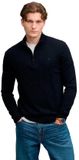 Superdry Essential Lichtgewicht Wol Blend Half Zip Trui Slanke Pasvorm Heren XL