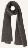 SELECTED WOMEN Slfmaline Knit Scarf Sjaals Dames - Grijs - Maat ONESIZE