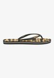 Superdry Vegan Vintage Tongs Femmes Noir/Or