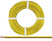 Donau Elektronik 225-380-25 audio kabel 25 m Bruin, Geel