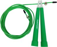 Tunturi Verstelbaar Speed Rope - Springtouw - Groen