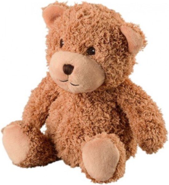 Warmies Magnetronknuffel Teddybeer Mini 15 cm - Bruin