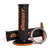 Circuit Equipment MA018-219 Motorcycle Grips Circuit V Black/Orange