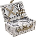 casa.pro Picknickmand voor 2 personen - wit