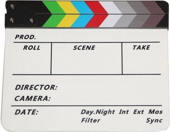 Bresser BR-VC1 Filmklapper - Wit