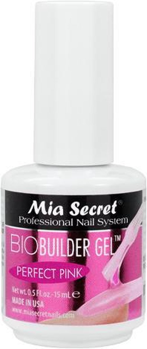 Mia Secret BIO Constructie Gel, BIAB, Builder Gel Perfect Pink 15ml