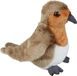 Ravensden Roodborstje vogel knuffel - multi- stof/pluche - 19 cm