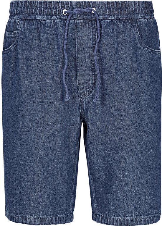 Jan Vanderstorm heren Shorts Zonder Sluiting - 74 - blauw - Plus Size