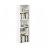 Furinno 21048WH Luder Boekenkast boekenkast 5-laagse kubus wit 5-Tier Cube