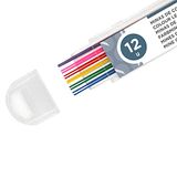 Liderpapel 52401 koffer voor 12 uitwisbaar 0,5 mm potlood lood voor mechanische potloden en critérium