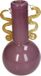 HD Collection Vaas Glas Mauve 14x14x28.5cm