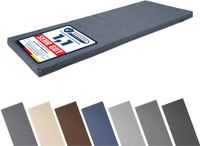 GARRONDA Bankkussen 100x40 cm – 4 cm dik – Waterafstotend & UV-bestendig – Donkerblauw