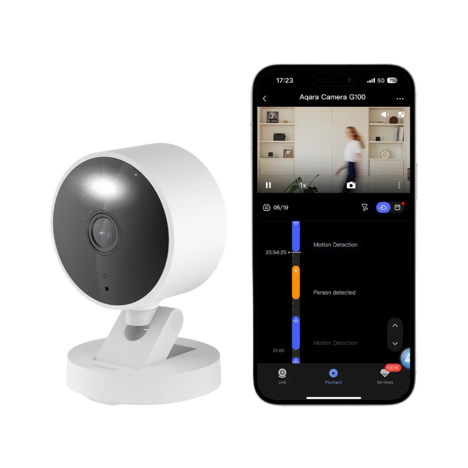 Aqara G100 Select Cube IP Security Camera - Indoor/Outdoor - 2K Resolution - White