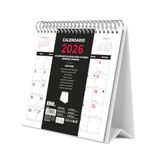 Grupo Erik Kalender 2026, tafelkalender, familieplanner, tafelkalender 2026 om neer te zetten, 20 x 17 cm, jaarkalender 2026, officieel fanartikel, geschenken