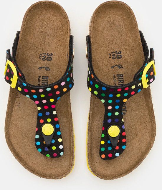 Birkenstock Gizeh Kids Teenslippers Unisex Maat 31 Superblack