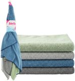 Sorbo Microvezeldoeken - Set van 4 Stuks - 40x40 cm - Blauw/Grijs/Groen