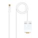 Brightium Mini DP naar VGA-converterkabel, wit, 5 m