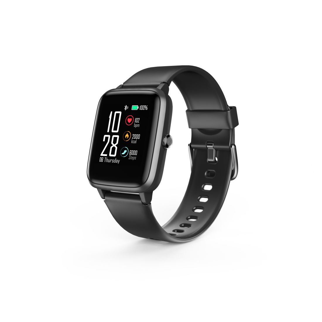 Hama Fit Watch 5910 - Activity Tracker - LCD - 1.3" - Black, Grey